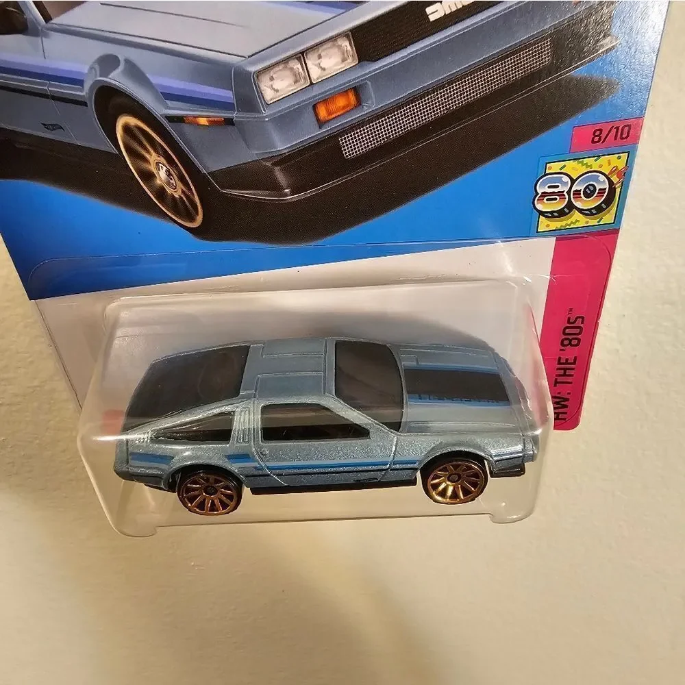 Hot Wheels Car DMC Delorean HW 80s Hotwheels 2023 Mainline Casting Mattel New